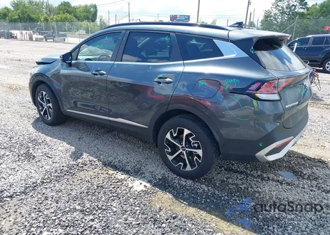 2023 Kia Sportage Hybrid Ex из США, поврежденный, VIN KNDPVCAG2P7078360